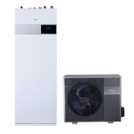 Midea MHA-V4W/D2N8-B2H2-IWT240 M-Thermal osztott hőszivattyú (R32, 4 kW, 1 fázis, 240l, fekete)